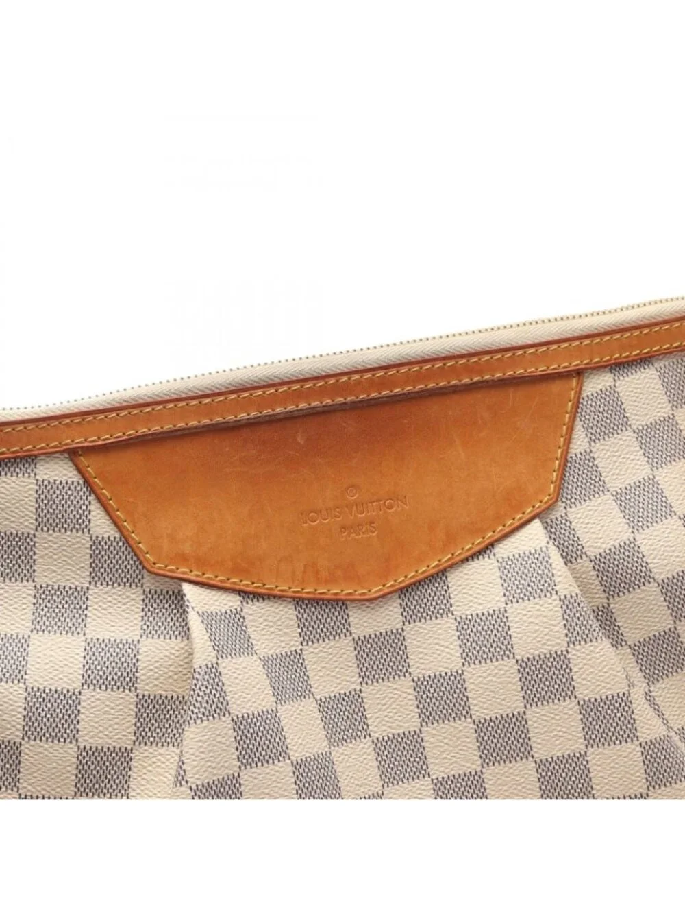 Louis Vuitton Shoulder Bag Syracuse MM Damier Azur Canvas Leather - Picture 15 of 15